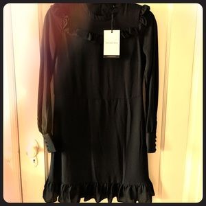 NWT Who What Wear Long-sleeved Black Dress